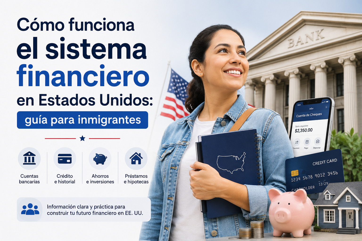 Cómo funciona el sistema financiero en Estados Unidos: guía para inmigrantes